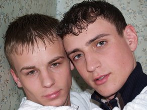 Two twinks making out and grabbing each other's cocks