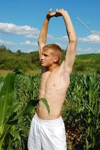 Blond-haired boy and his beautiful fucking cock