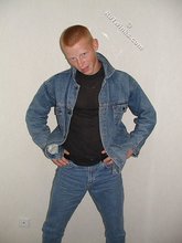 Redheaded shirtless dude posing outdoors in HQ