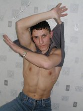 Jacked-up twink boy showing off his hot body