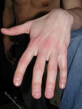 Jacked-up twink boy showing off his hot body