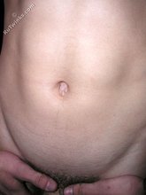 Six pack twink shows his ass and his juicy balls