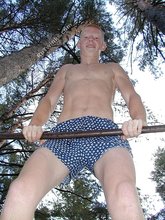 Redhead doing all sorts of crazy athletic shit on cam