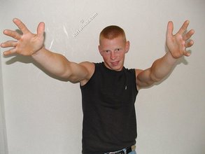 Shirtless posing session from a redheaded twink