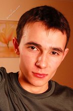 Delicious twink shows off his beautiful body in a doorway