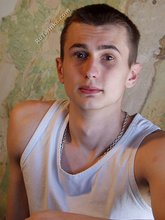 Young brunette boy flashing his pubes in this gallery