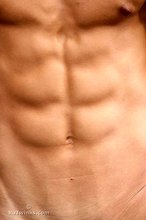 Muscular twink in white flashing his sexy cock for you