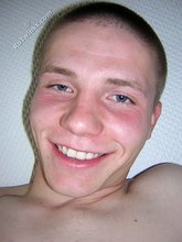 Buzzcut-sporting twink wants to fuck his remote