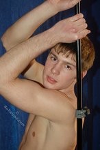 Horny boy with hairy legs teasing himself on cam