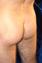 Horny boy with hairy legs teasing himself on cam