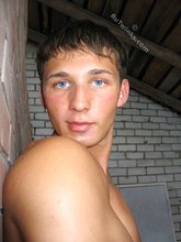 Muscular twink and his incredibly hot fucking cock