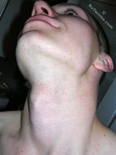 Kinky twink masturbating shamelessly in the ktichen