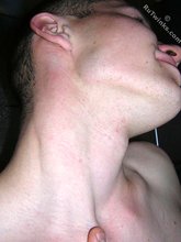 Kinky twink masturbating shamelessly in the ktichen