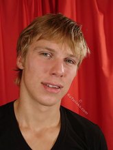 Twink with sexy eyes flashing his sexy torso