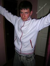 Blue-eyed twink looks positively badass in this little gallery