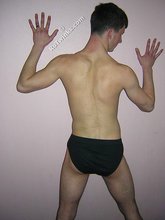 Horny twink narcissist licking his own biceps for some reason