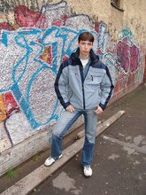 Blue-eyed twink showing that body of his while on the streets of Russia