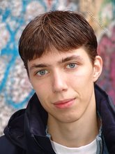 Blue-eyed twink showing that body of his while on the streets of Russia