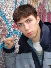 Blue-eyed twink showing that body of his while on the streets of Russia