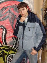 Blue-eyed twink showing that body of his while on the streets of Russia