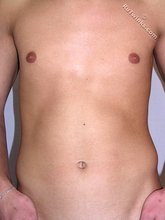 Good-looking twink with a hairy cock is about to tease you