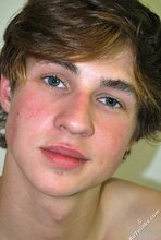 Young beauty with a body showing his feet and cock on camera