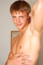 Horny young boy with tan lines striking sexy poses right here