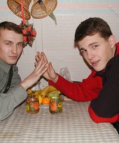 Older guy decides to seduce his twink friend after their dinner