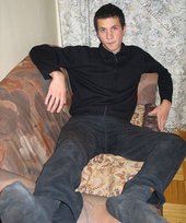 Dark-haired twink dude and his hot teen body