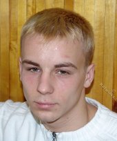 Blond-haired stud undressing and teasing you