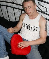 Buzzcut twink showing his beautiful face on camera