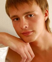 Naked guy puts on his shades to strike a few very sexy poses
