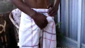 Skinny dude with a massive black cock posing on cam