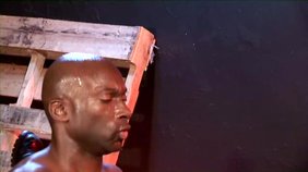 Leather-loving slave twinks getting fucked together