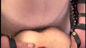 BDSM fucking session with a submissive twink hottie