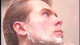 Clean-shaven twink deepthroating a beautiful dick