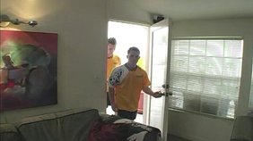 Young boy with sexy tats gets rimmed and fucked