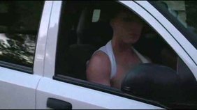 Interracial sex with a horny-looking white twink