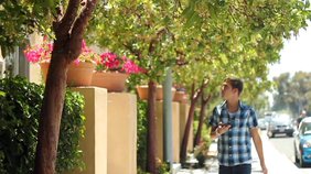 Leggy twink boys in a threesome gay porn video