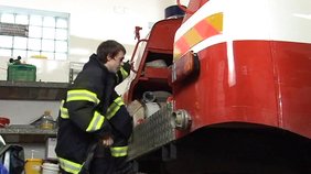 Kinky firemen fucking each other's delicious asses on camera
