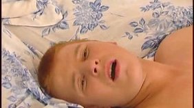 Redheaded twink with a tight booty gets fucked hard from behind