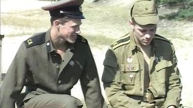 Storyline-driven porn video with sexy soldiers and sexier civilians