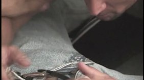 Beefy twink hopes to gape that ass in a hardcore video