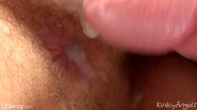 Two energetic twink boys end their anal romp with a huge cumshot